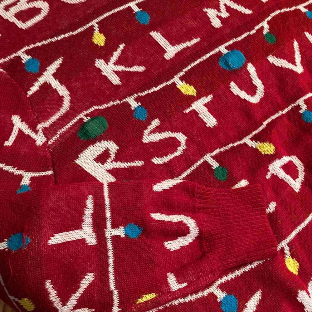 Stranger Things Light Up Crewneck Sweater - Picture 3 of 6